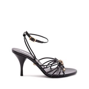 Versace Women Opera Bow Leather Heel Sandals
